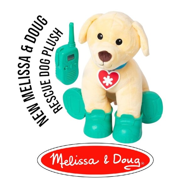 Melissa & Doug Let's Explore Ranger Rescue Dog Pretend Play Set Gear Puppy Campi - Picture 2 of 16